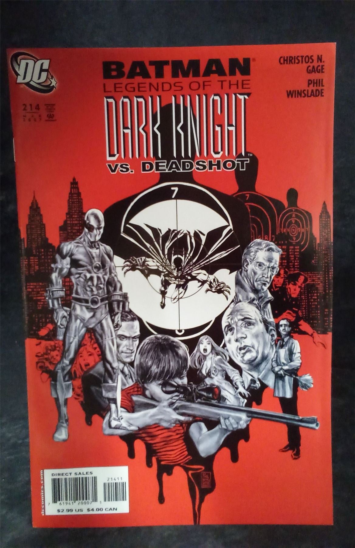 Batman: Legends of the Dark Knight #214 2007 DC Comics Comic Book