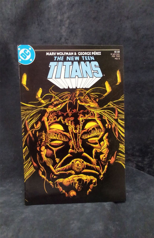 The New Teen Titans #5 1985 DC Comics Comic Book
