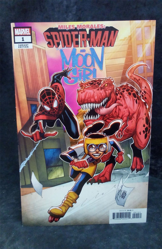 Miles Morales: Spider-Man and Moon Girl Lim Cover 2022 Marvel Comics Comic Book