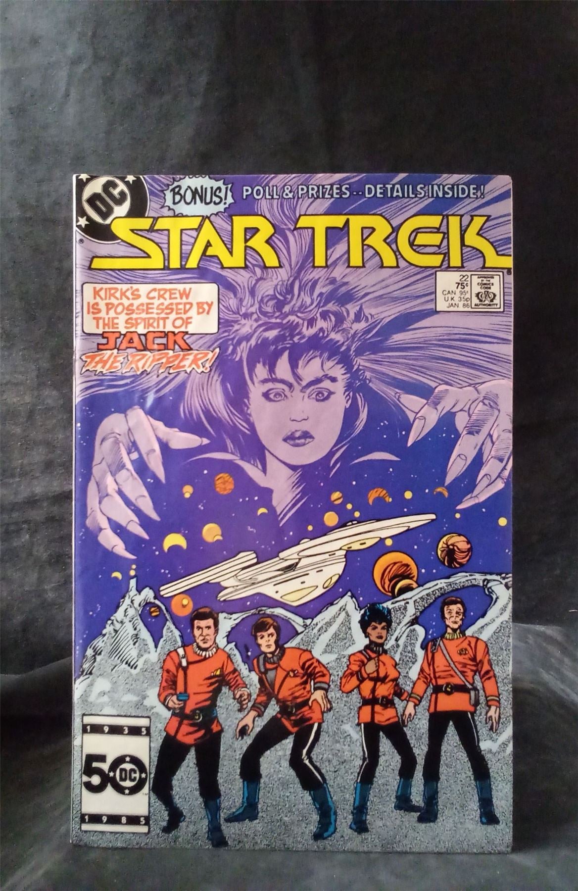 Star Trek #22 1986 DC Comics Comic Book – JAF Comics