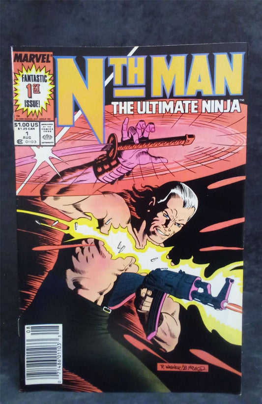 Nth Man the Ultimate Ninja #1 1989 Marvel Comics Comic Book