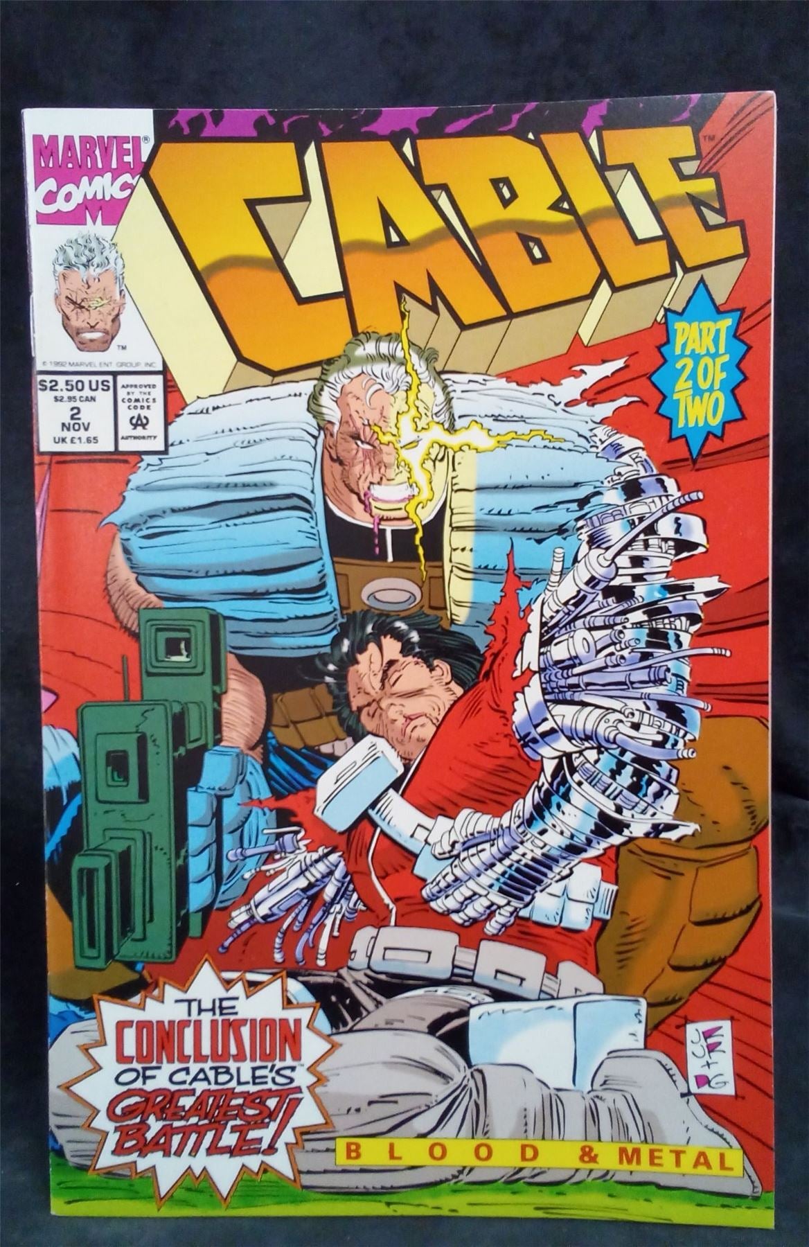 Cable #2 1992 Marvel Comics Comic Book