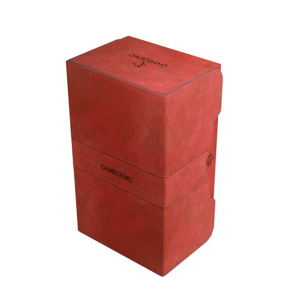 Stronghold Deck Box 200+ Red TCG Gamegenic