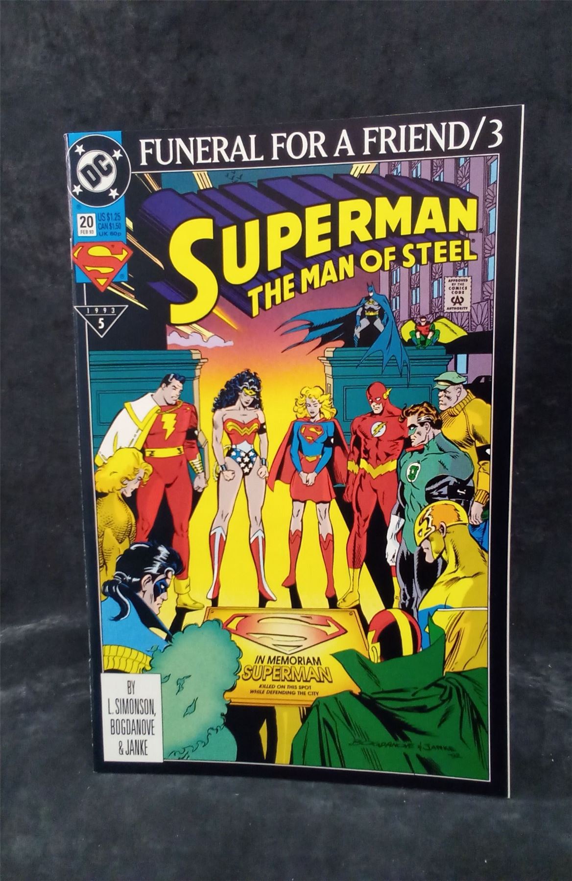 Superman: The Man of Steel #20 1993 DC Comics Comic Book