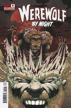 Werewolf By Night Red Band #9 Jonboy Meyers Var Jonboy Meyers Var (polybag) Marvel Prh Comic Book 2025