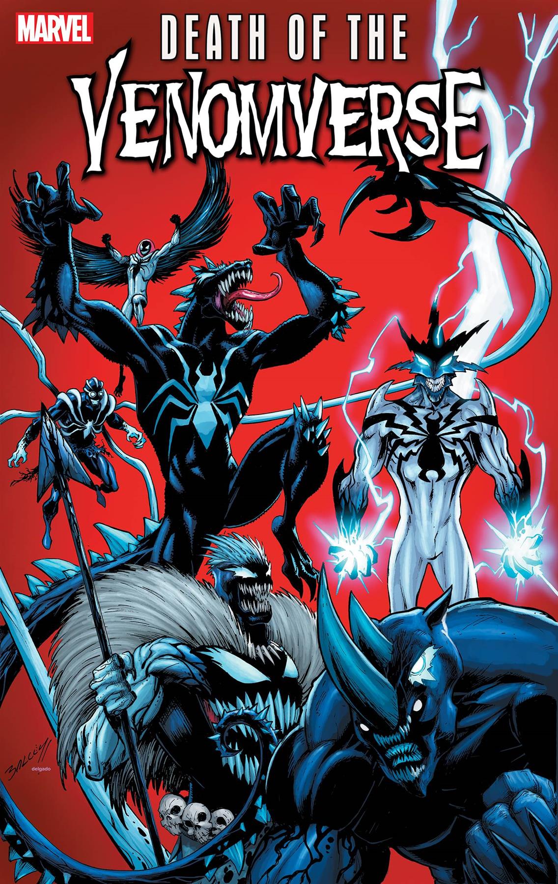 Death Of Venomverse #2 (Mark Bagley Var) Marvel Prh Comic Book 2023