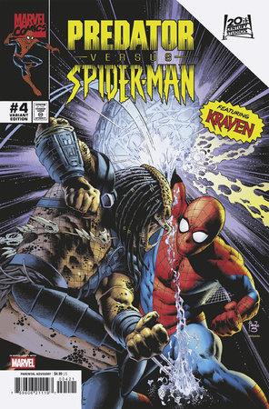 Predator Vs Spider-man #4 Paulo Siqueira Var Marvel Prh Comic Book 2025