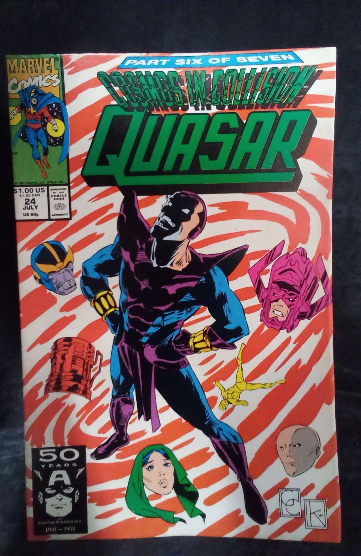 Quasar #24 1991 Marvel Comics Comic Book
