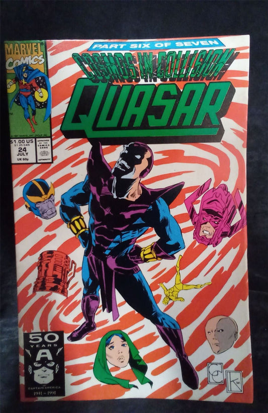 Quasar #24 1991 Marvel Comics Comic Book