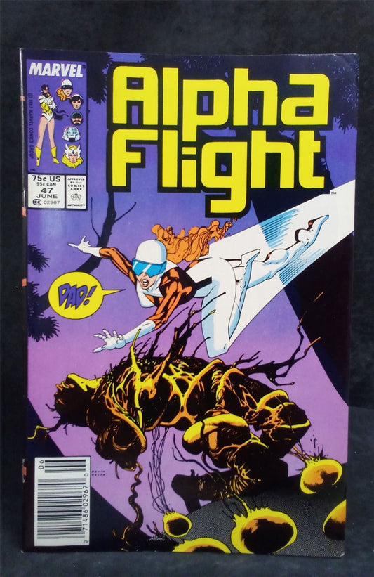 Alpha Flight #47 Newsstand Edition 1987 Marvel Comics Comic Book