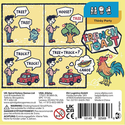 French Toast By Allplay Board Game