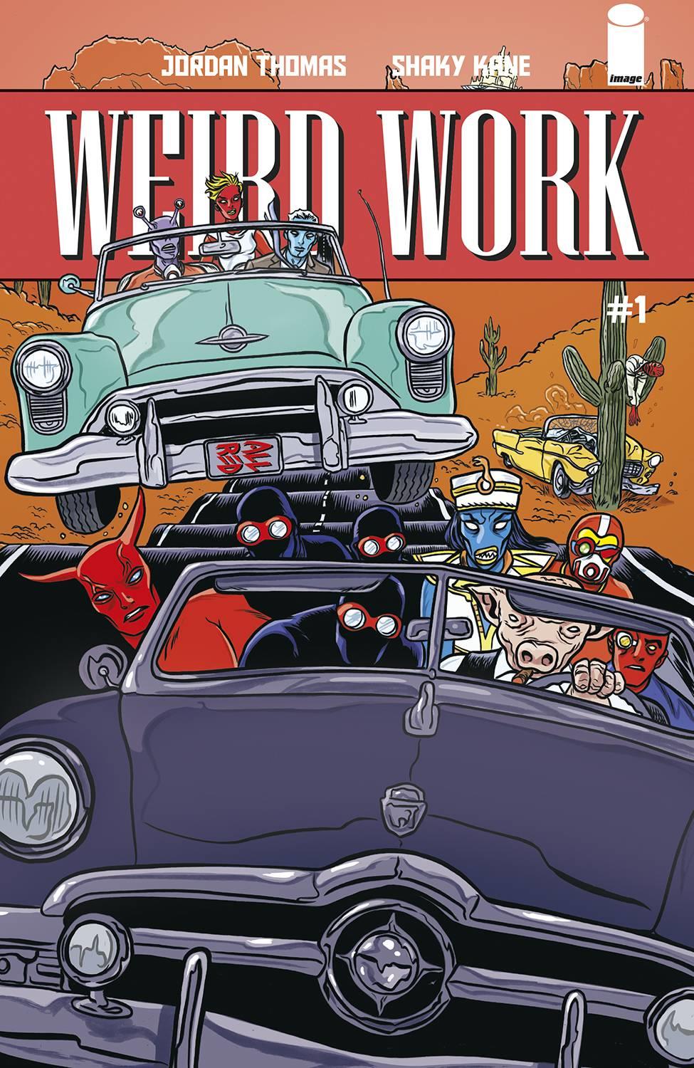 Weird Work #1 (of 4) Cvr B Allred (mr) Image Comics Comic Book