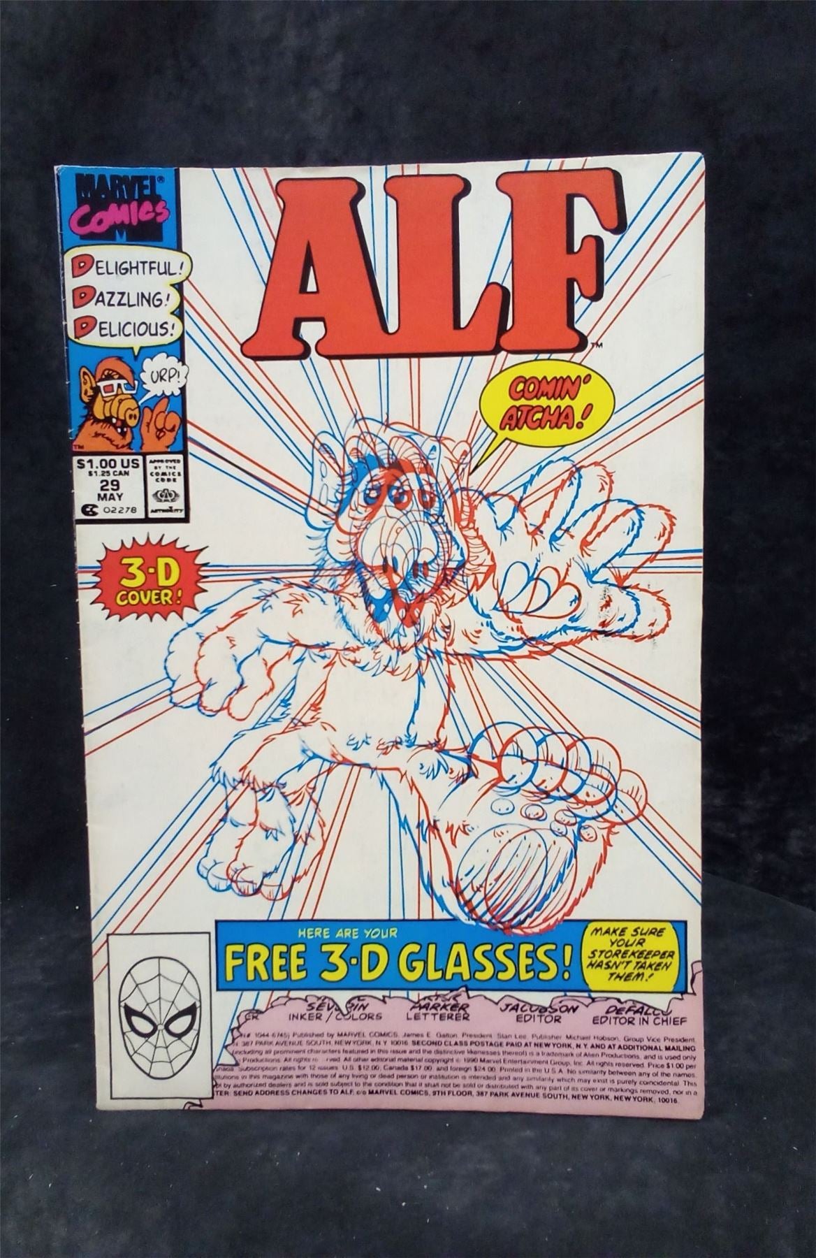 ALF #29 1990 Marvel Comics Comic Book