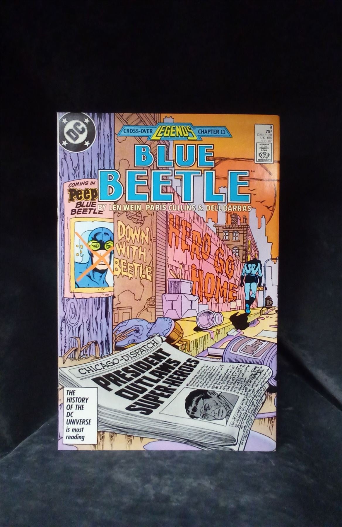 Blue Beetle #9 1987 DC Comics Comic Book