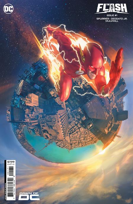 Flash #1 Cvr F Rahzzah Foil Var DC Comics Comic Book