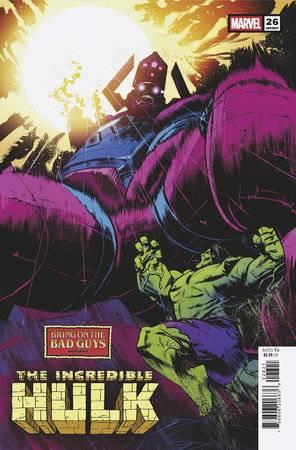 Incredible Hulk #26 Sanford Greene Bring On The Bad Guys Var Sanford Greene Bring On The Bad Guys Var Marvel Prh Comic Book 2025