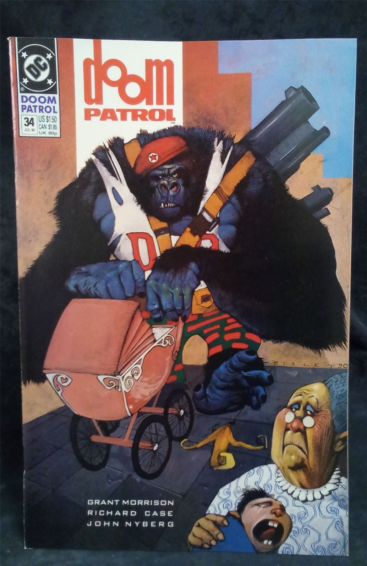 Doom Patrol #34 1990 Vertigo Comic Book