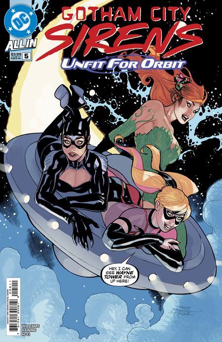 Gotham City Sirens Unfit For Orbit #5 (of 5) Cvr A Terry Dodson & Rachel Dodson DC Comics Comic Book