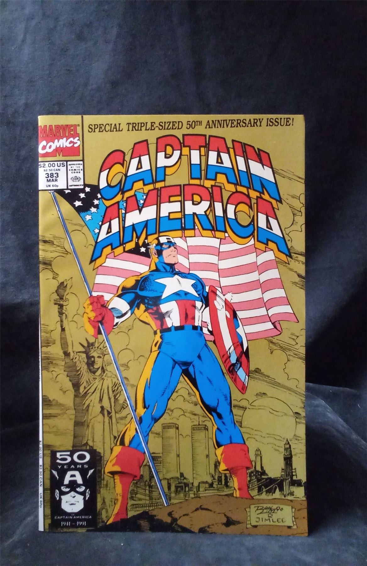 Captain America #383 1991 Marvel Comics Comic Book