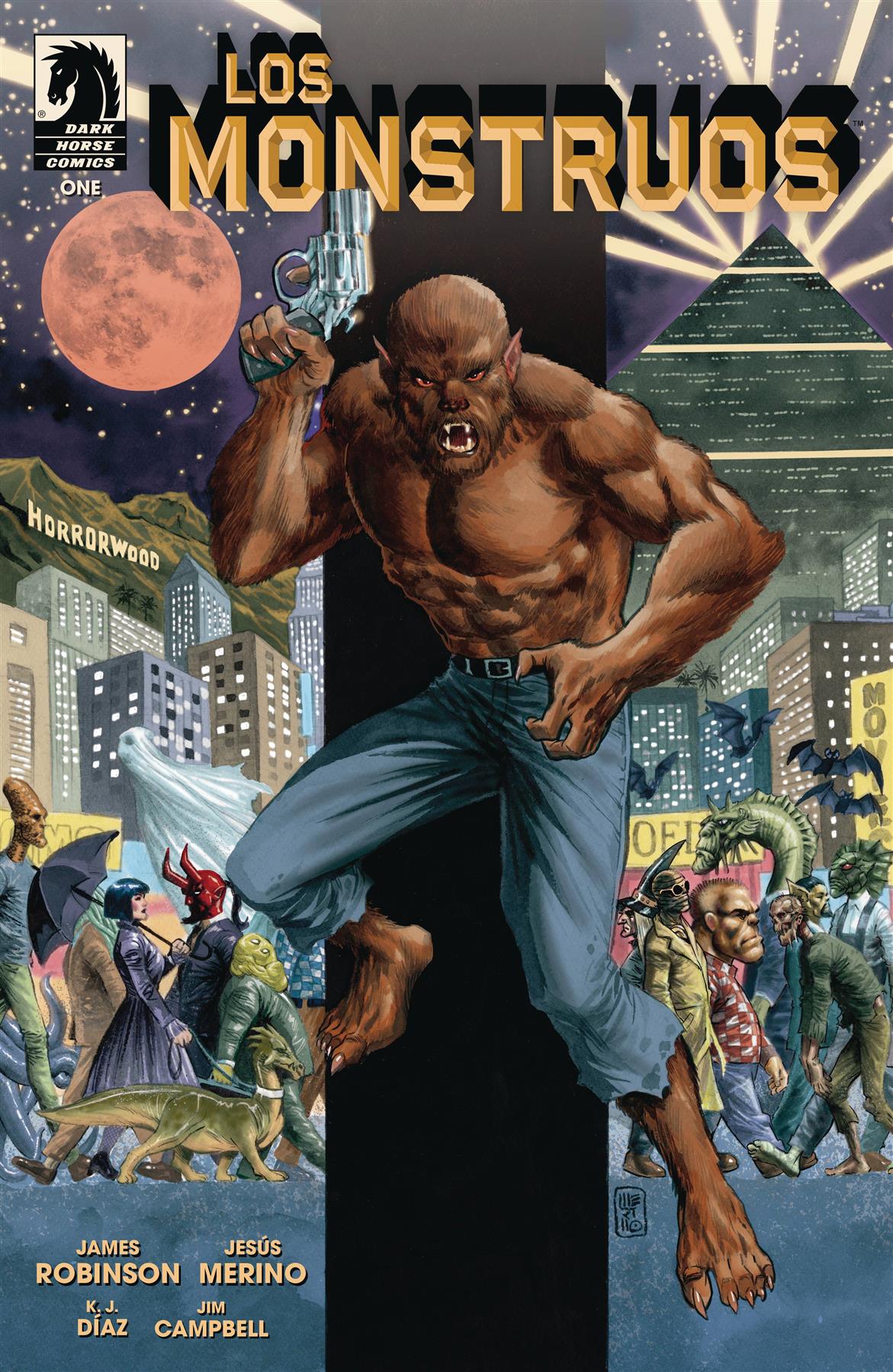 Los Monstruos #1 Cvr A Merino Cvr A Merino Dark Horse Prh Comic Book 2025
