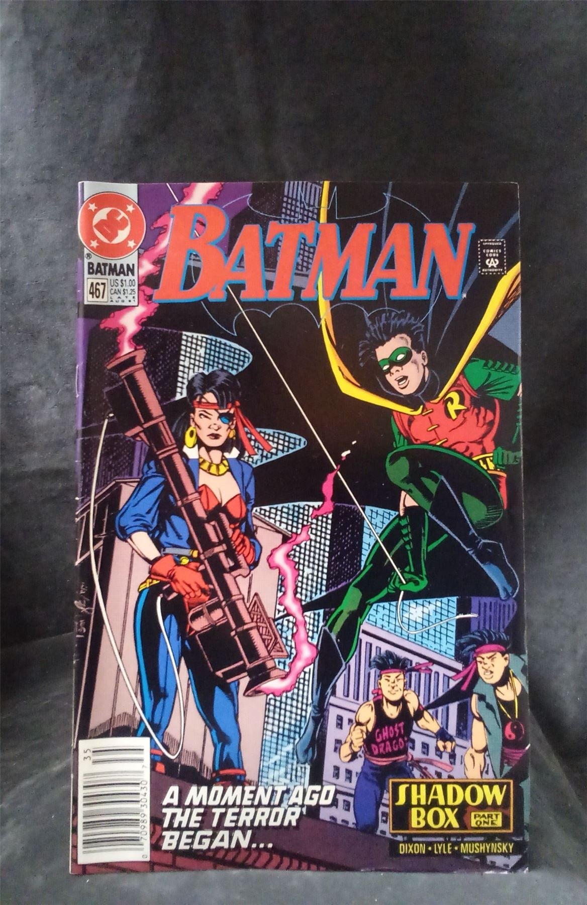 Batman #467 Direct Edition 1991 DC Comics Comic Book
