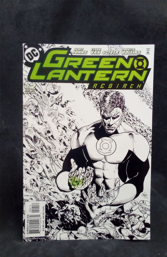 Green Lantern Rebirth #2 of 6 2nd Print Cover DC Comics Comic Book