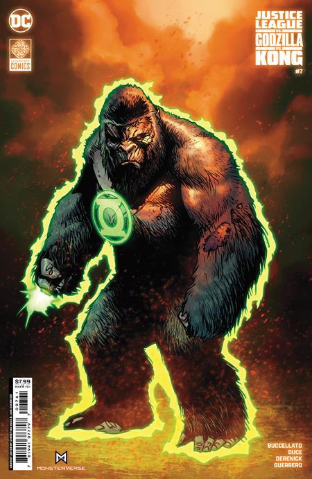 Justice League Vs Godzilla Vs Kong #7 (of 7) Cvr F Christian Duce Kong As Gl Foil Var DC Comics Comic Book