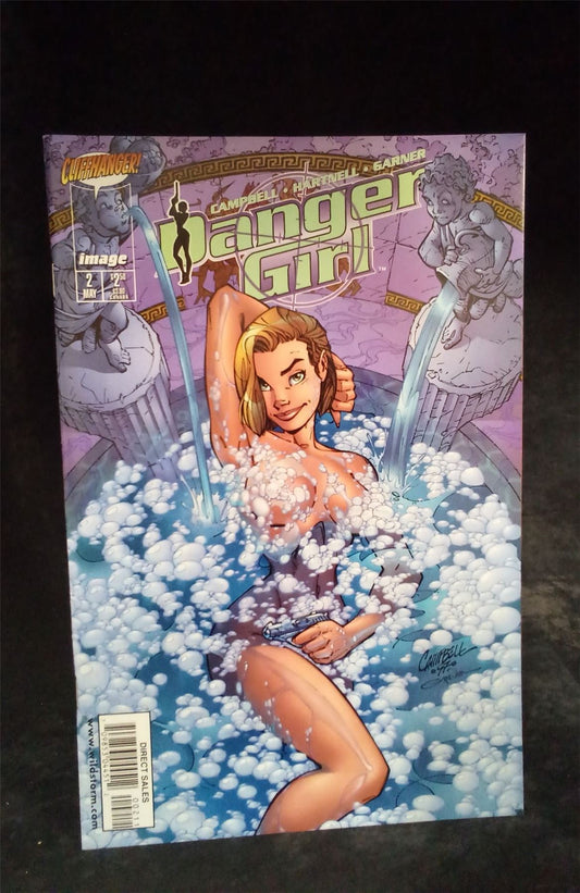 Danger Girl #2 1998 DC Comics Comic Book