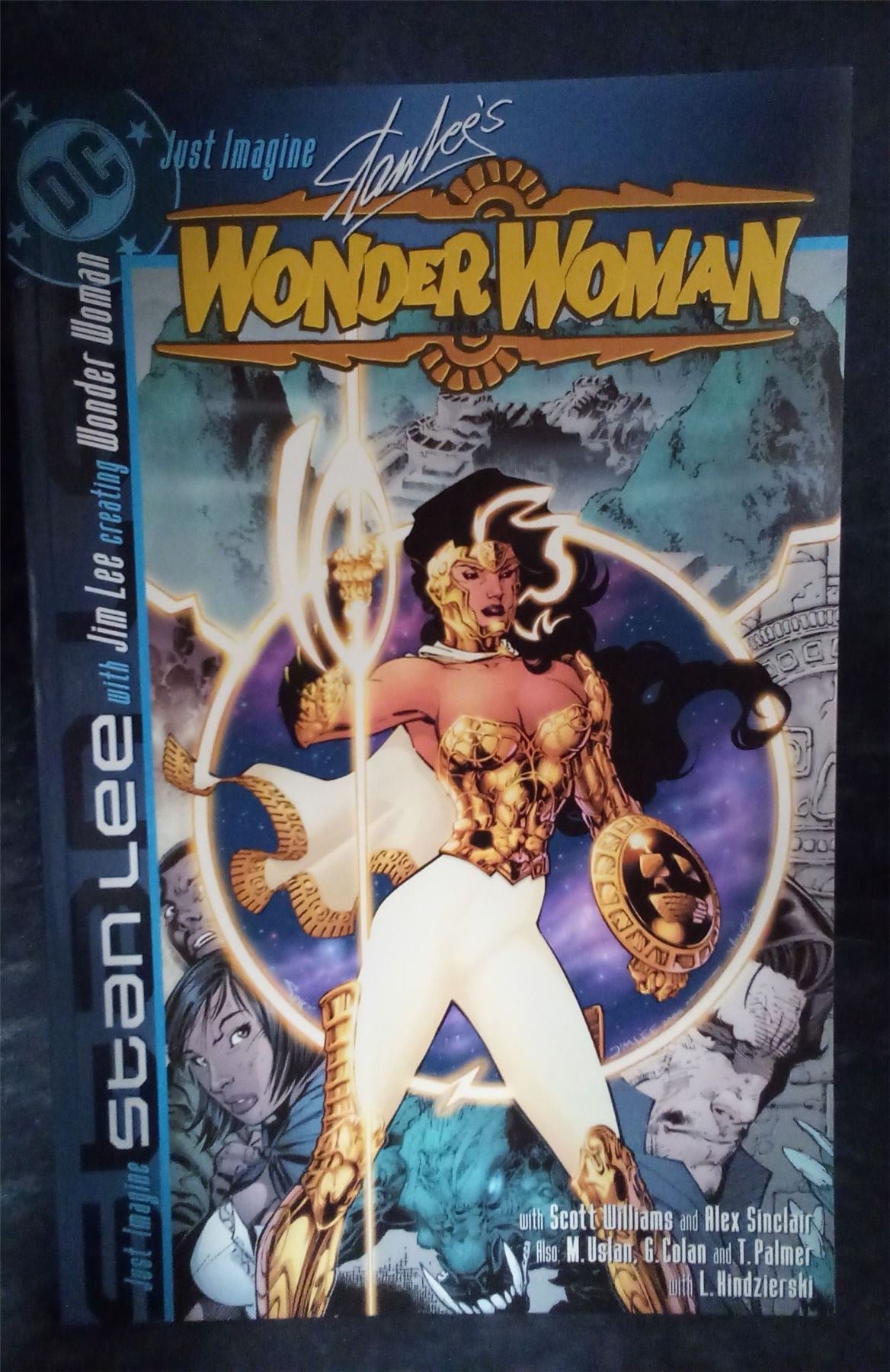 Just Imagine Stan Lee With Jim Lee Creating Wonder Woman 2001 DC Comics Comic Book