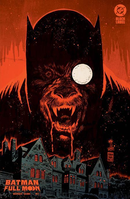 Batman Full Moon #2 (of 4) Cvr B Francesco Francavilla Card Stock Var (mr) DC Comics Comic Book