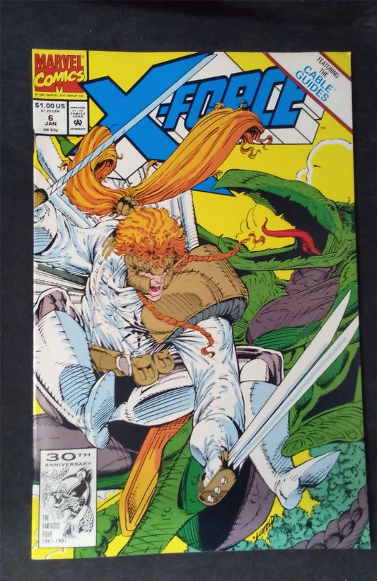 X-Force #6 1992 marvel Comic Book