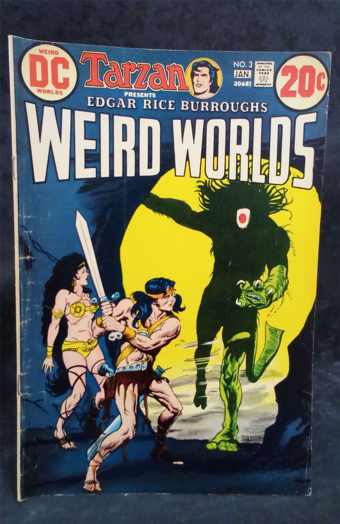 Weird Worlds #3 1973 DC Comics Comic Book