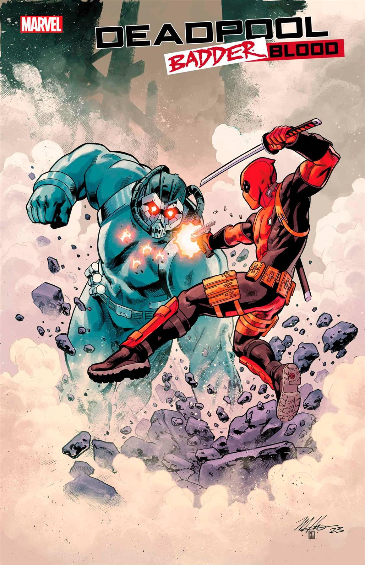 Deadpool Badder Blood #4 (Mike Hawthorne Var) Marvel Prh Comic Book 2023
