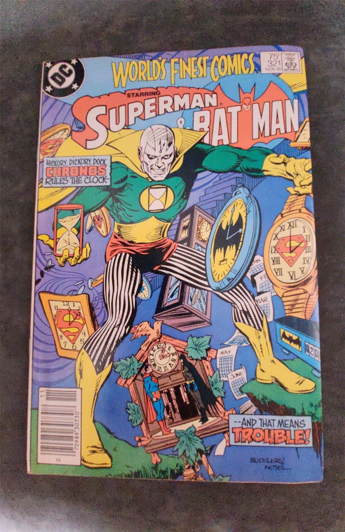 Worlds Finest Comics #321 1985 dc-comics Comic Book