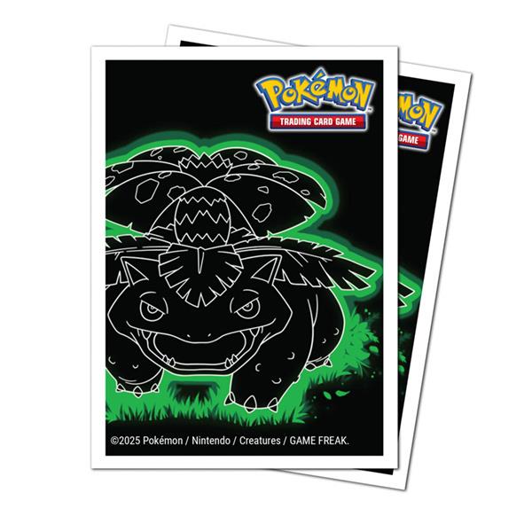Deck Protectors: Pokemon Apex- Neon Kanto- Venusaur (105ct) By Ultra•PRO