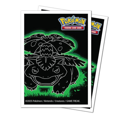 Deck Protectors: Pokemon Apex- Neon Kanto- Venusaur (105ct) By Ultra•PRO