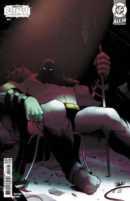 ABSOLUTE BATMAN #11 CVR B LEE GARBETT CARD STOCK VAR  DC Comics Comic Book 2025