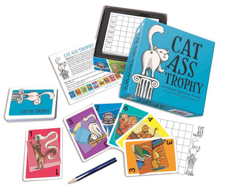 Cat Ass Trophy By Outset Media Board Game