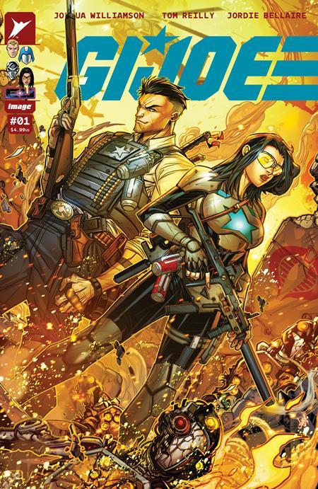 Gi Joe #1 Cvr K Inc 1:100 Jonboy Meyers Foil Var Image Comics Comic Book