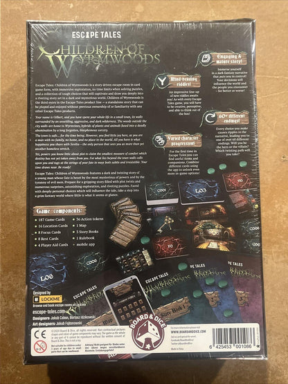 Escape Tales Children of Wyrmwoods Board Game by LockMe