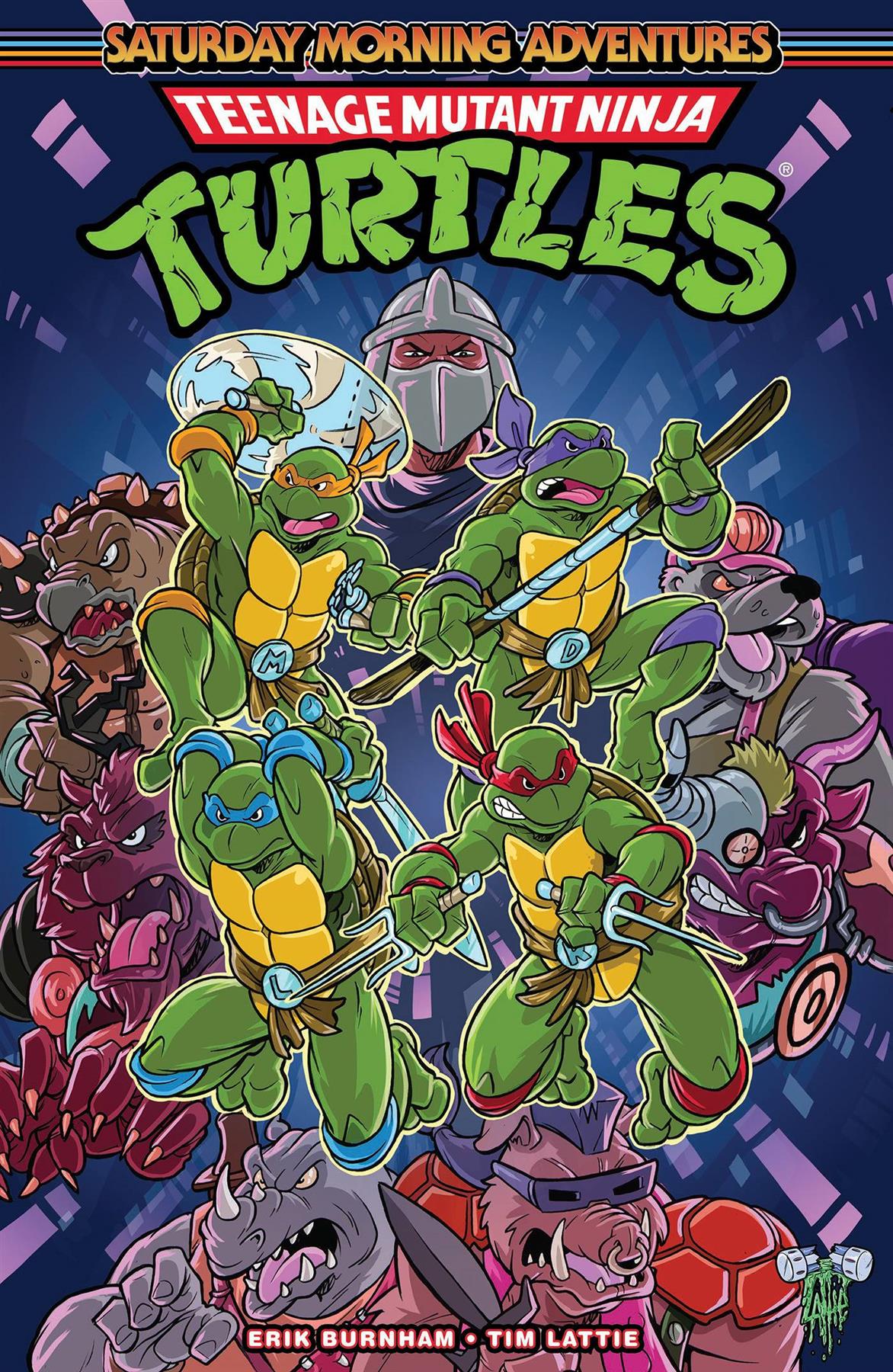 Tmnt Saturday Morning Adventures Tp Vol 01 Idw-prh Comic Book