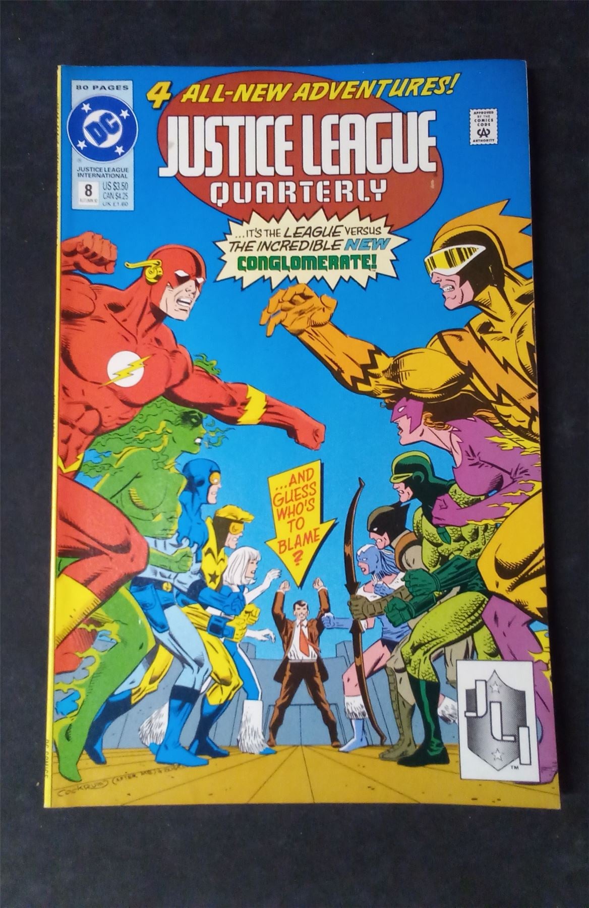 Justice League Quarterly #8 1992 dc-comics Comic Book