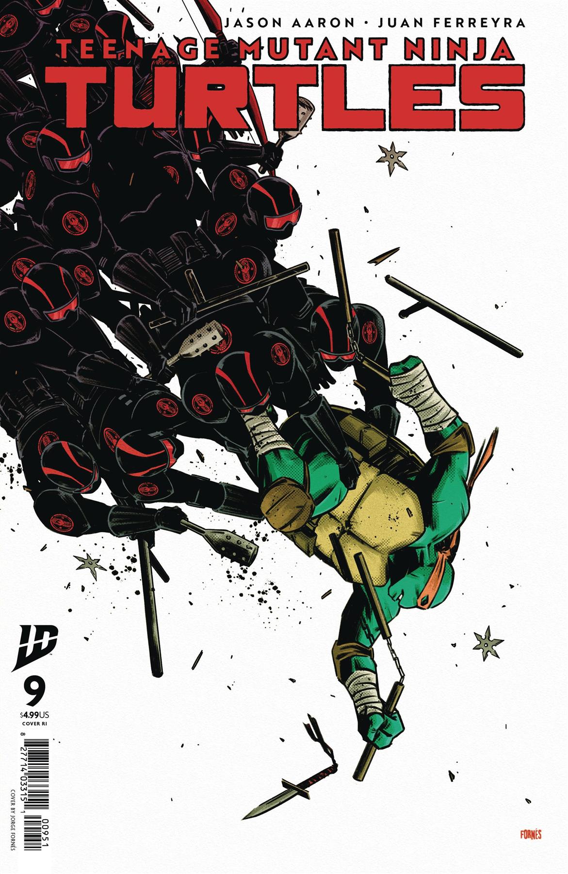 Teenage Mutant Ninja Turtles 2024 #9 Cvr A Fornes Cvr A Fornes Idw-prh Comic Book 2025