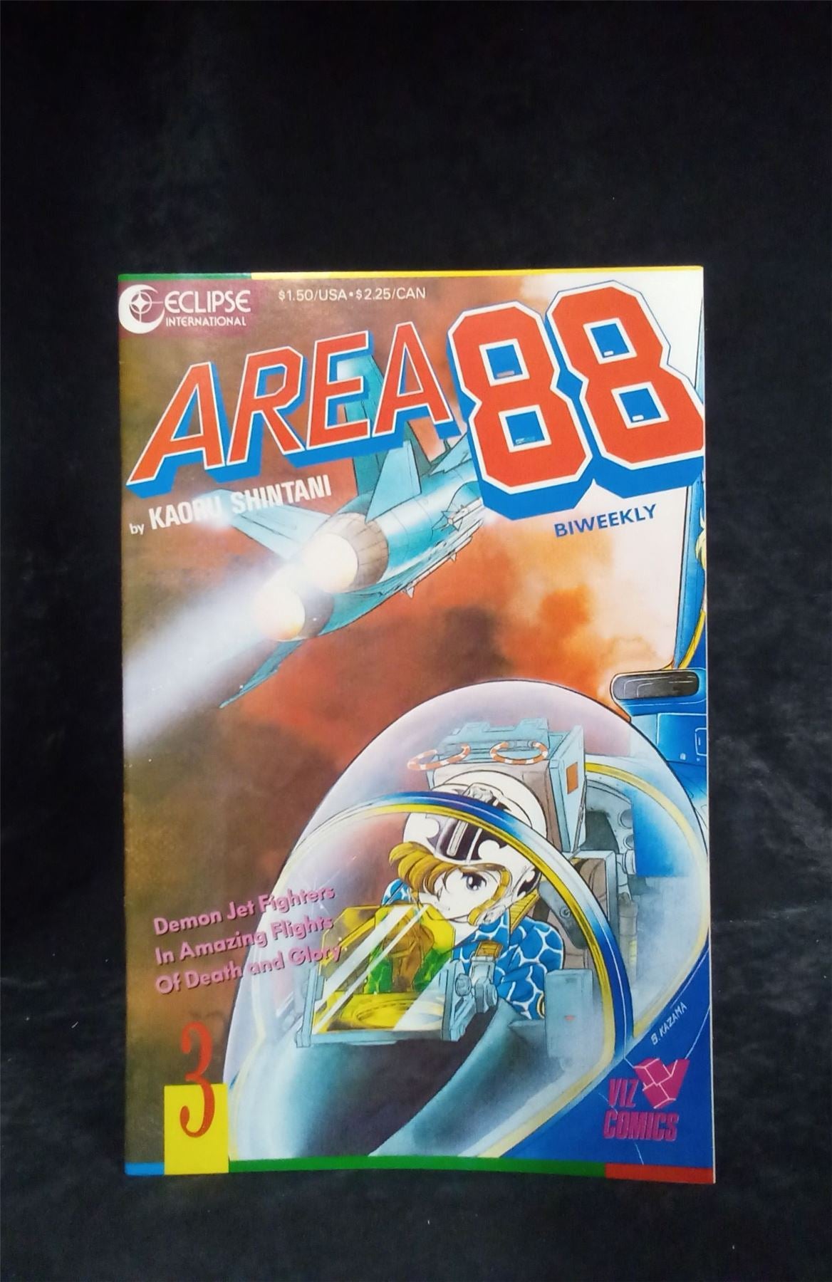 Area 88 #3 1987 Viz Comic Book