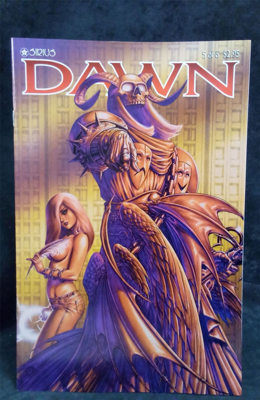 Dawn #5 1996 sirius entertainment Comic Book