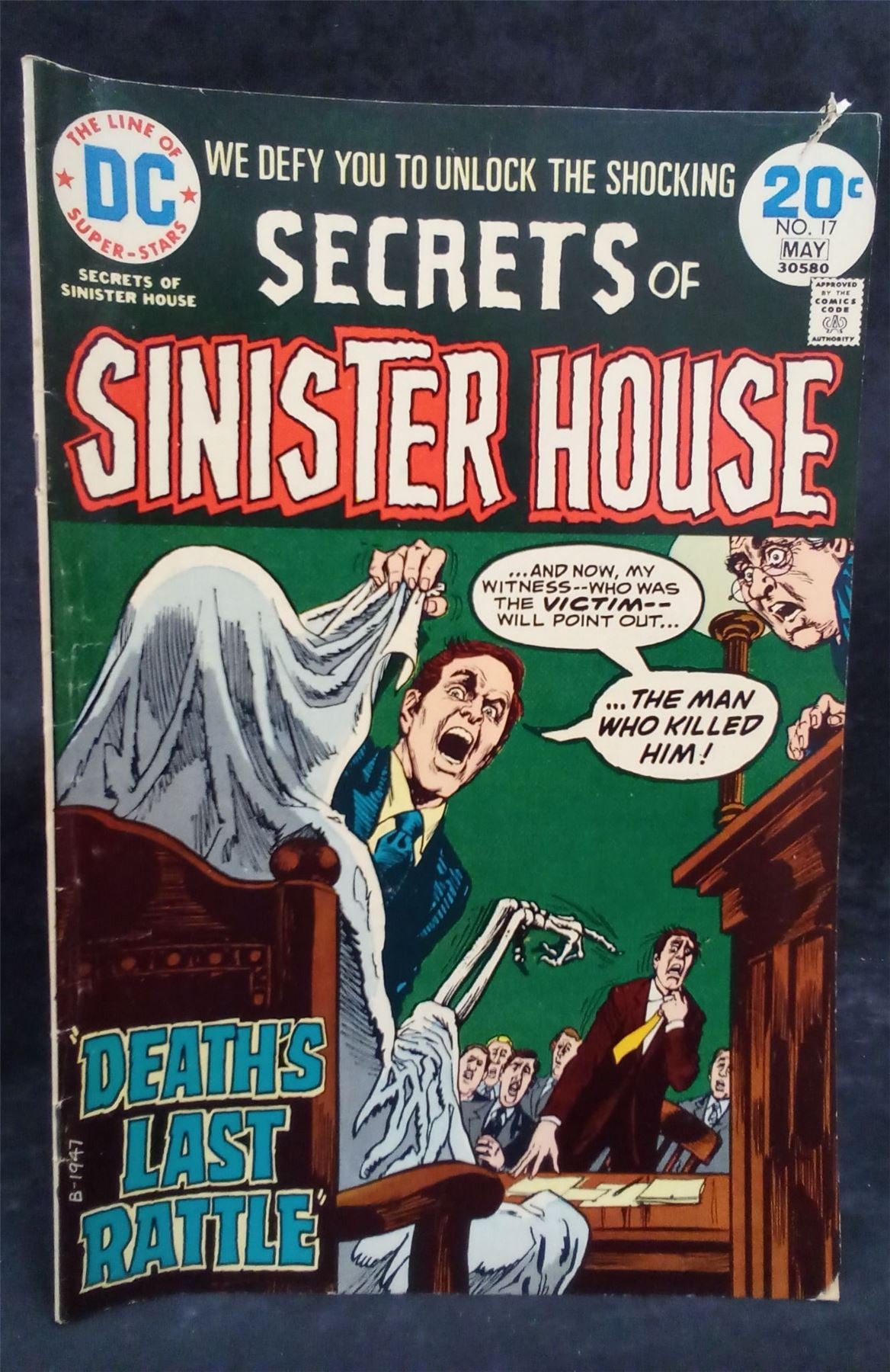 Secrets of Sinister House #17 1974 DC Comics Comic Book