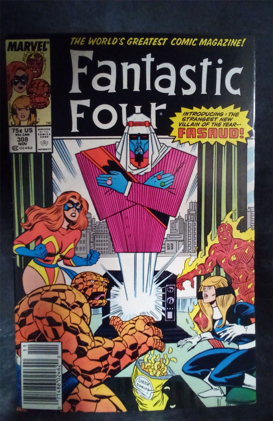 Fantastic Four #308 1987 Marvel Comics Comic Book