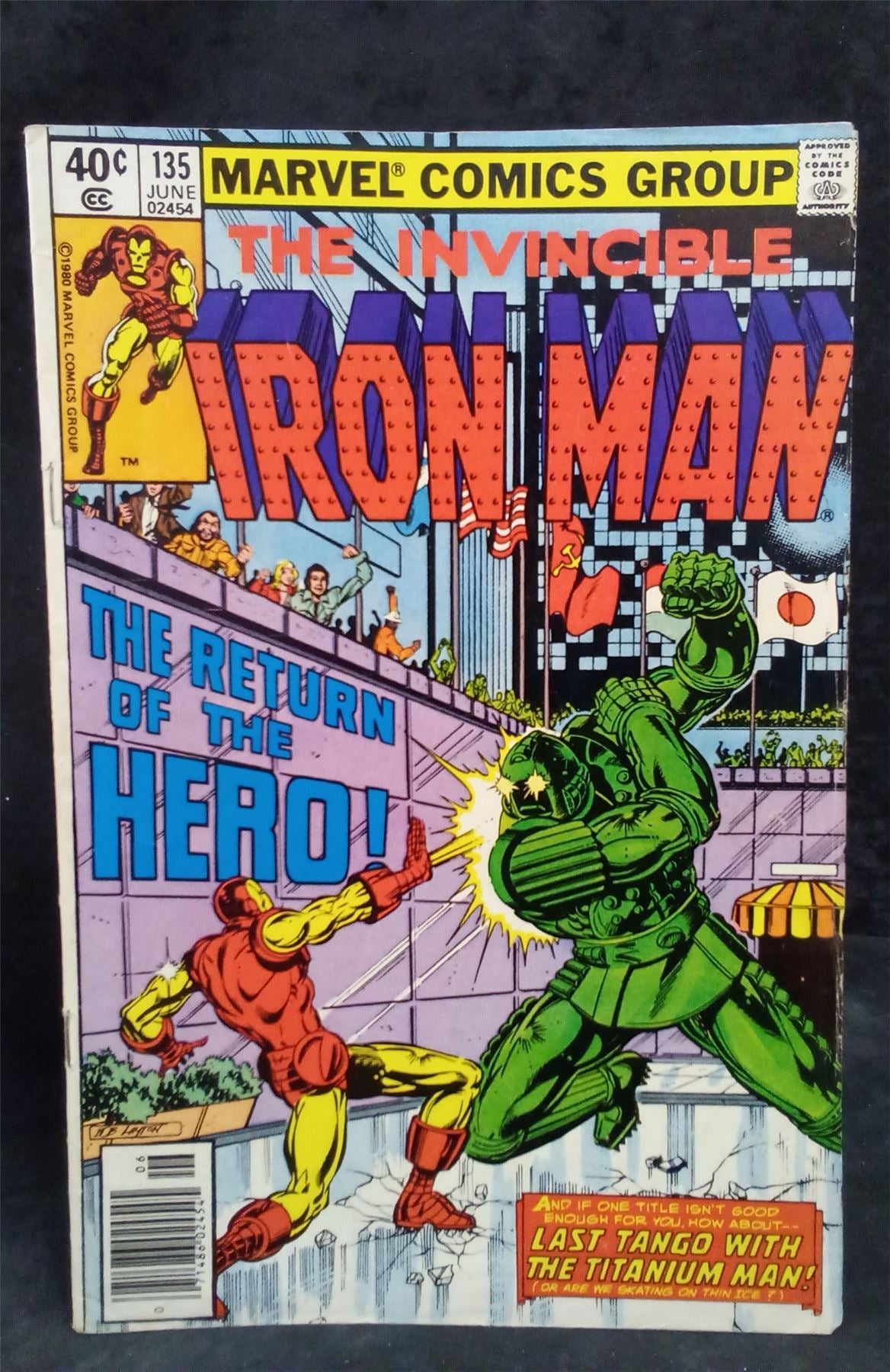 Iron Man #135 1980 Marvel Comics Comic Book