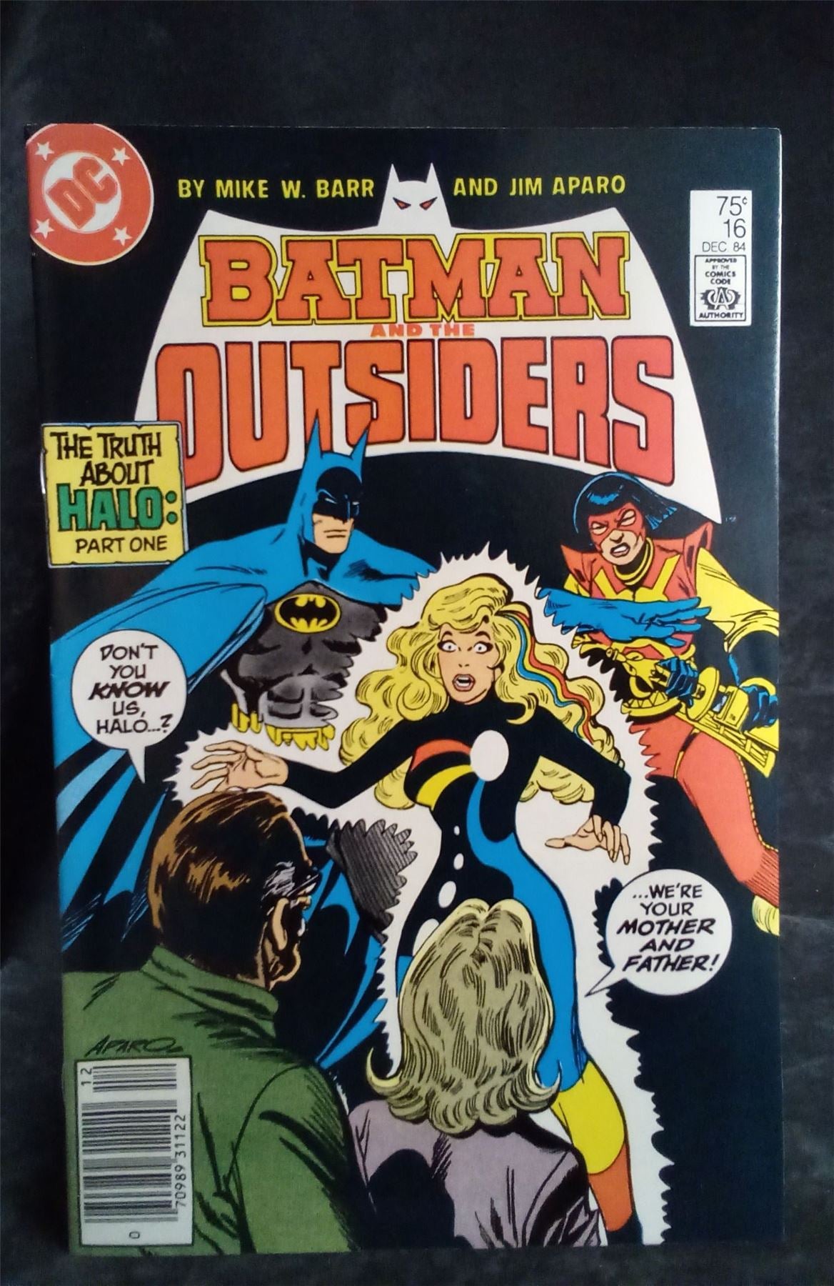 Batman and the Outsiders #16 1984 DC Comics Comic Book