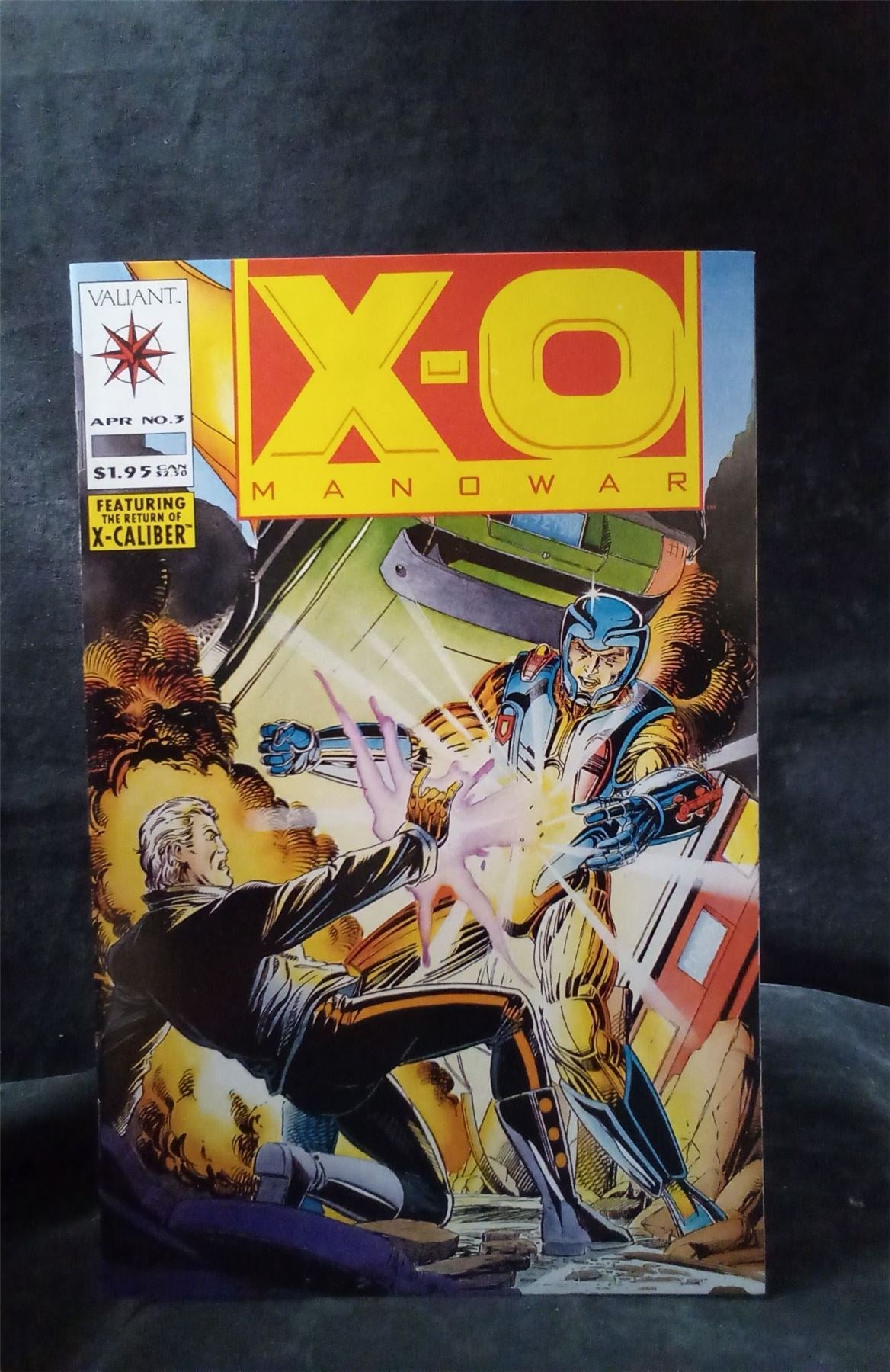 X-O Manowar #3 1992 valiant Comic Book